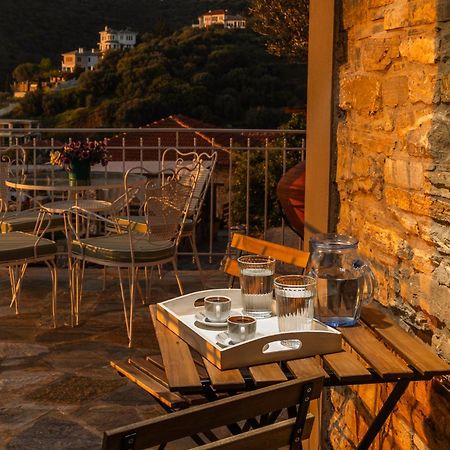 Με Θέα Το Ηλιοβασιλεμα 2 Villa Afissos Bagian luar foto