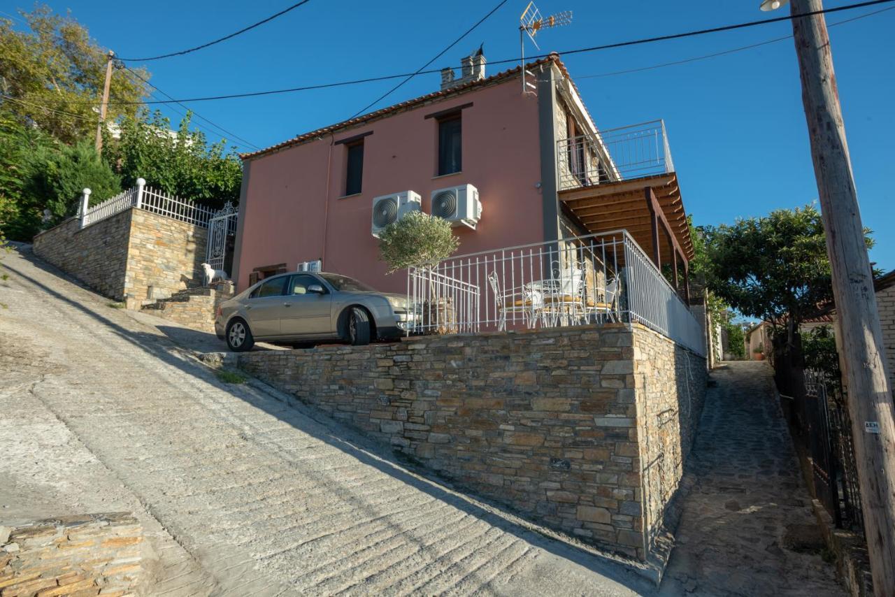 Με Θέα Το Ηλιοβασιλεμα 2 Villa Afissos Bagian luar foto