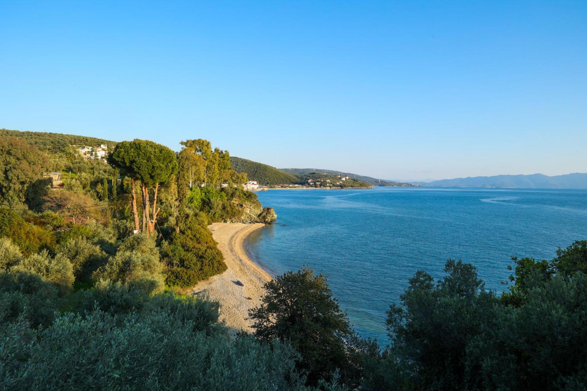 Με Θέα Το Ηλιοβασιλεμα 2 Villa Afissos Bagian luar foto