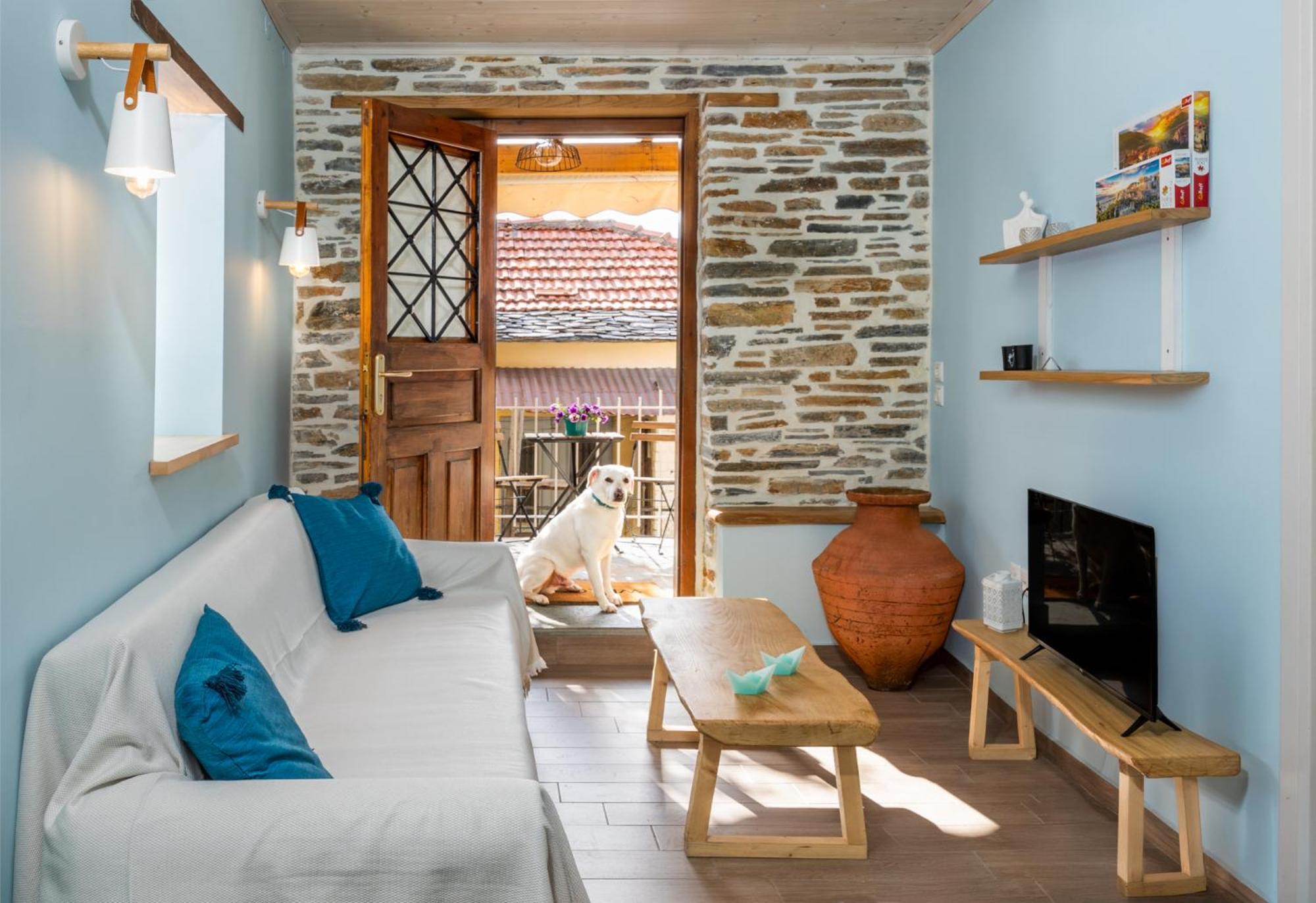 Με Θέα Το Ηλιοβασιλεμα 2 Villa Afissos Bagian luar foto